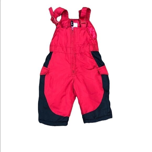CARTER’S Heavyweight Skisuit Snow Suit Red and black Size 12 Months - Picture 1 of 6